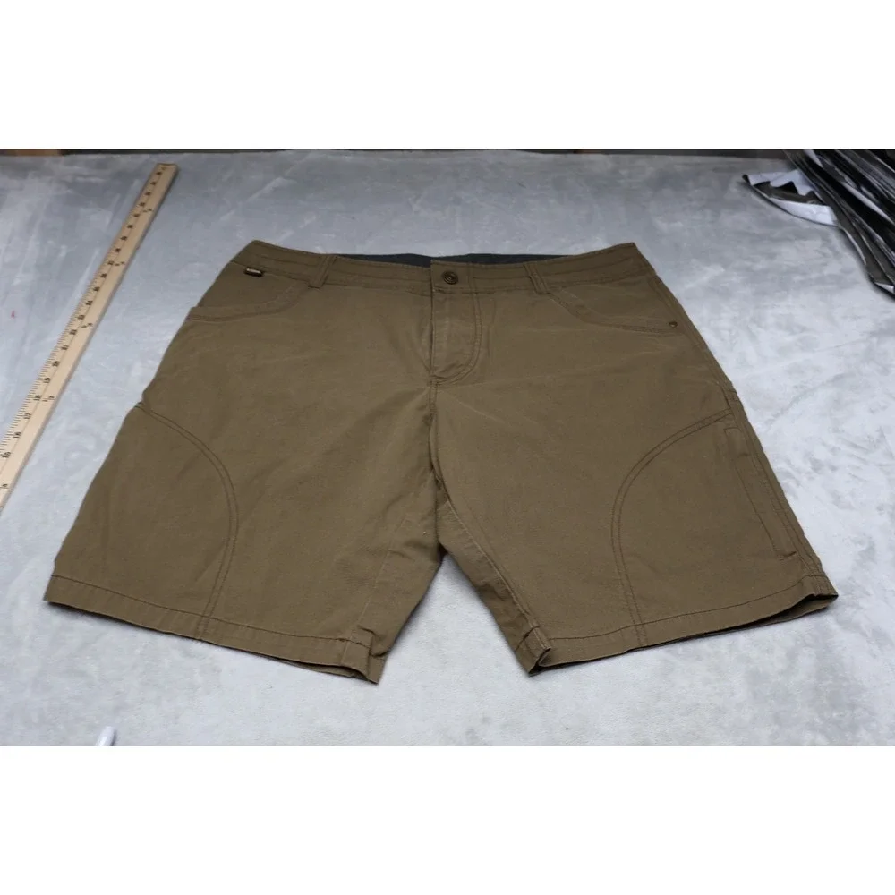 Kuhl Shorts Mens 38 Brown Ramblr Performance Hiking Camping Outdoors‎ Utility